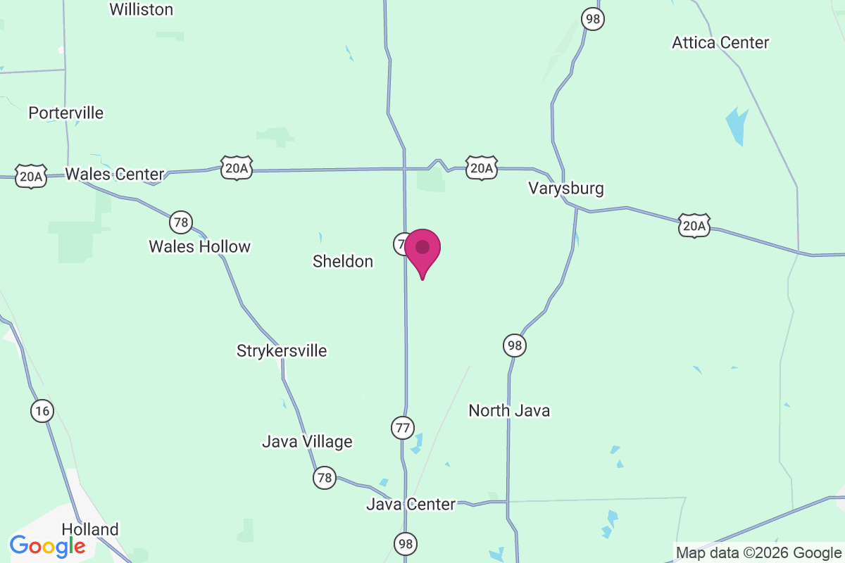 Carte de Sheldon Center