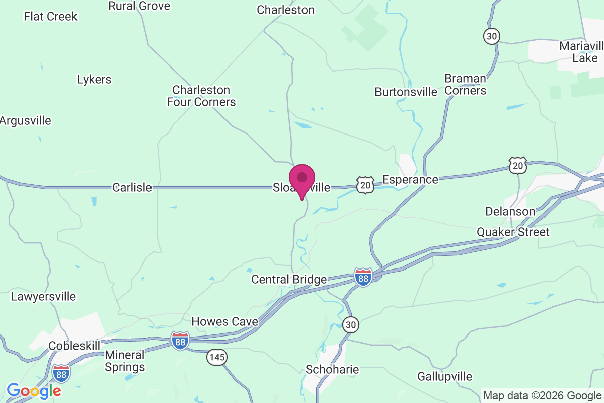 Carte de Sloansville