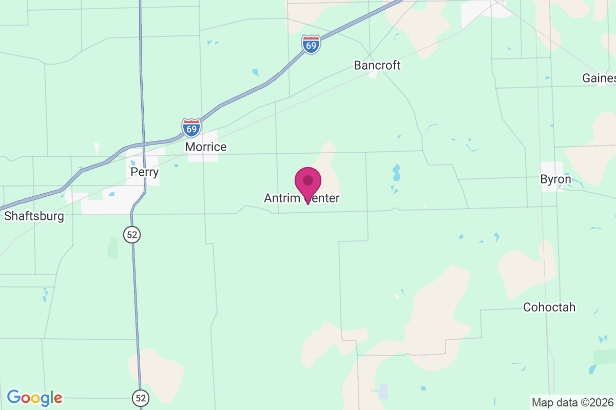 Carte de Antrim Center