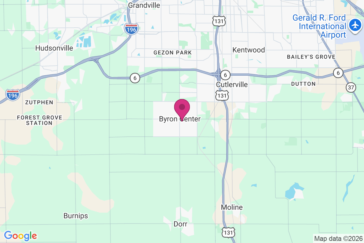 Carte de Byron Center