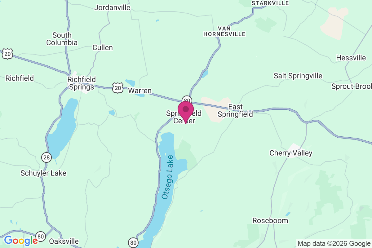 Carte de Springfield Center