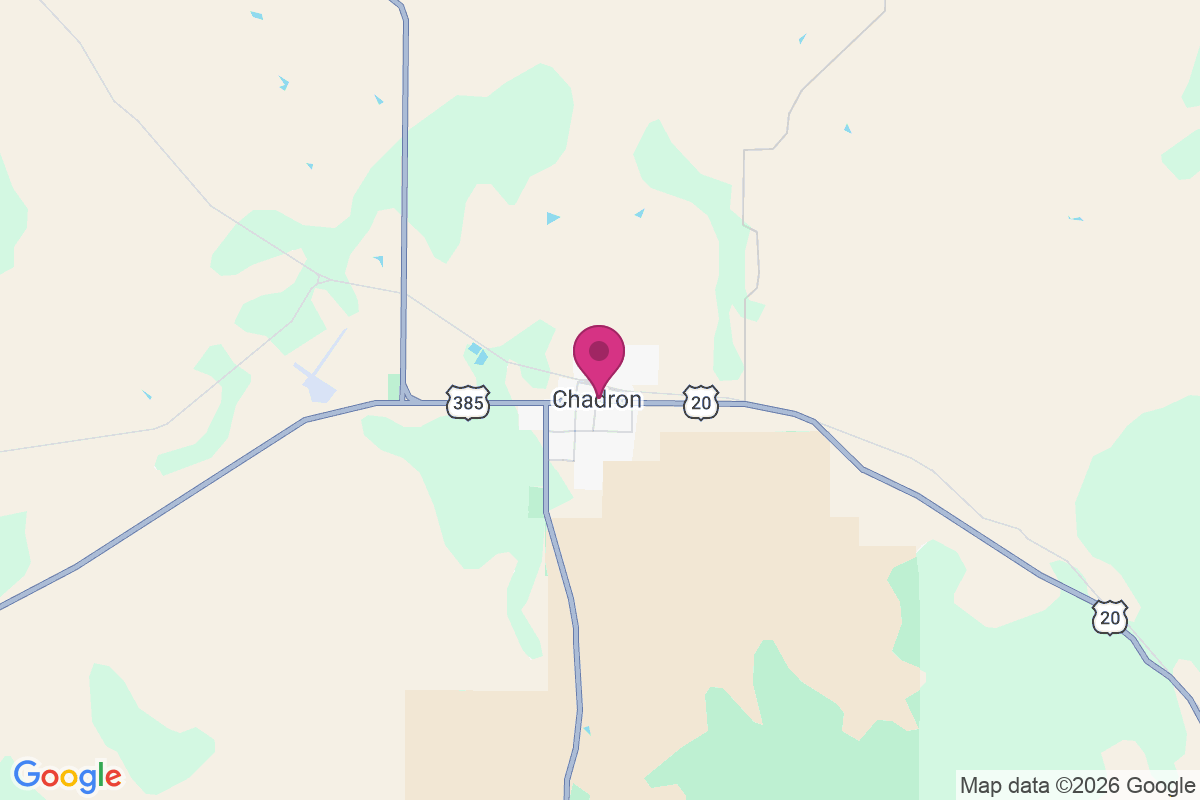 Carte de Chadron