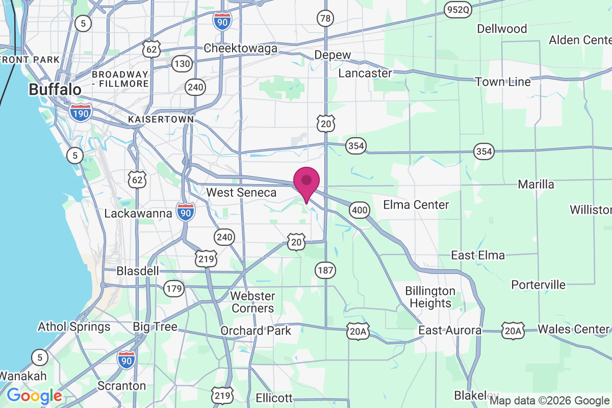 Carte de East Seneca