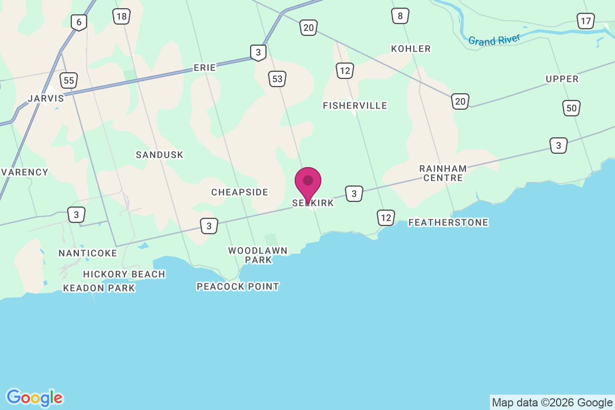 Carte de Fisherville