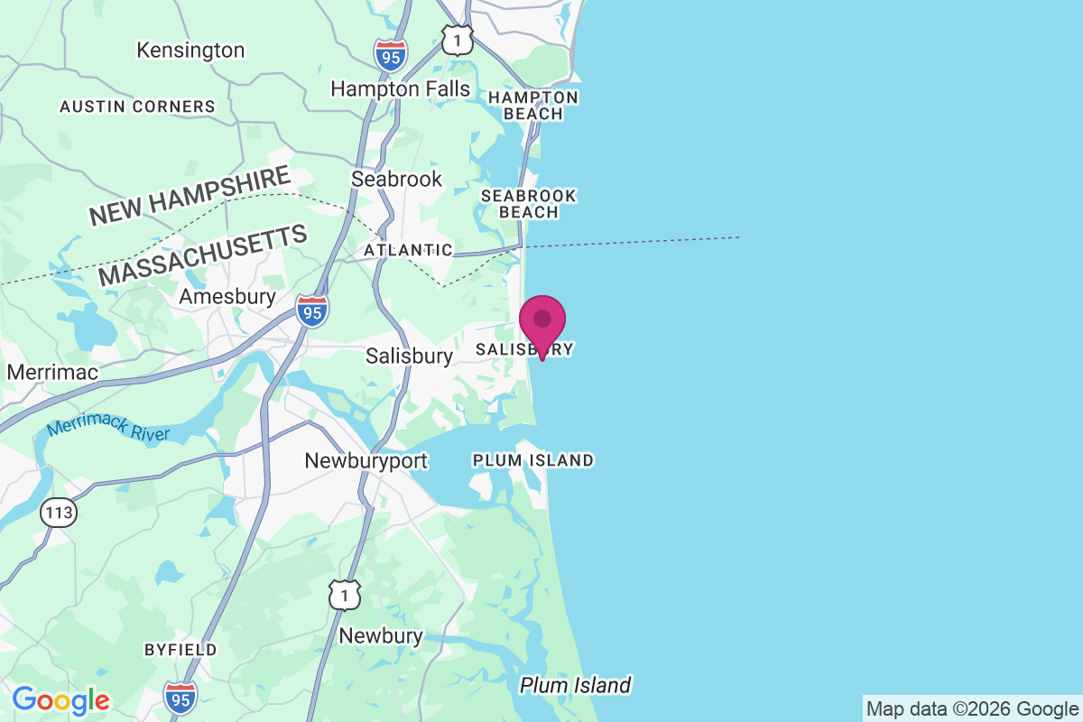 Carte de Salisbury Beach