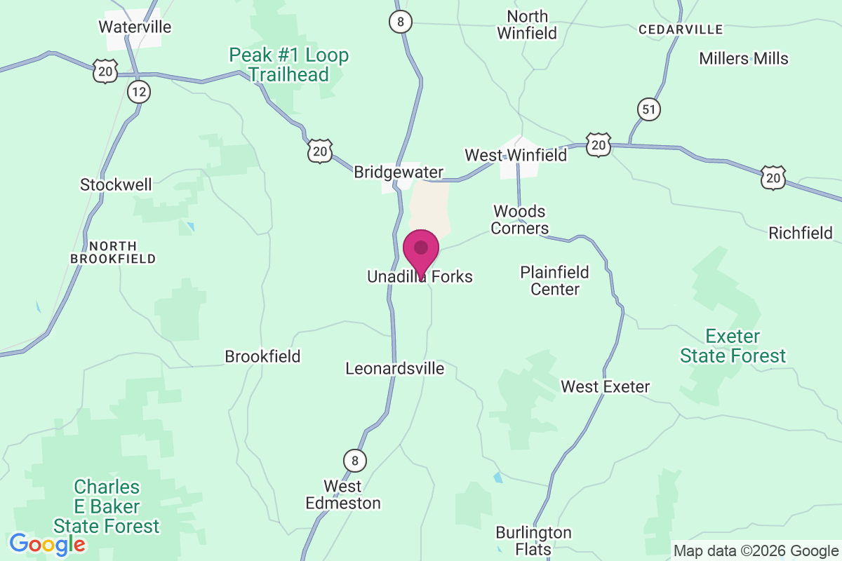 Carte de Unadilla Forks