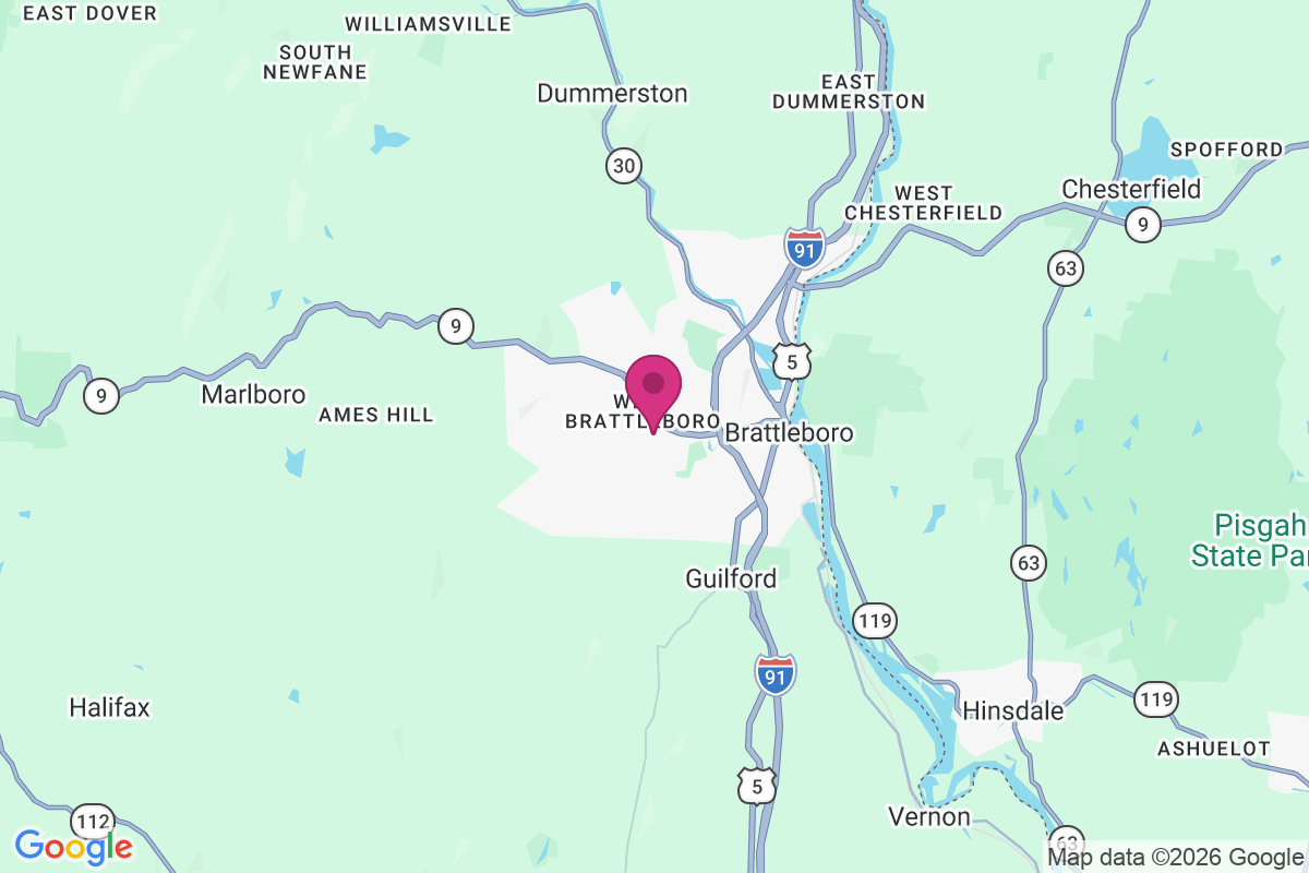 Carte de West Brattleboro