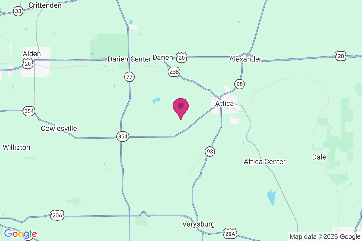 Carte de East Bennington