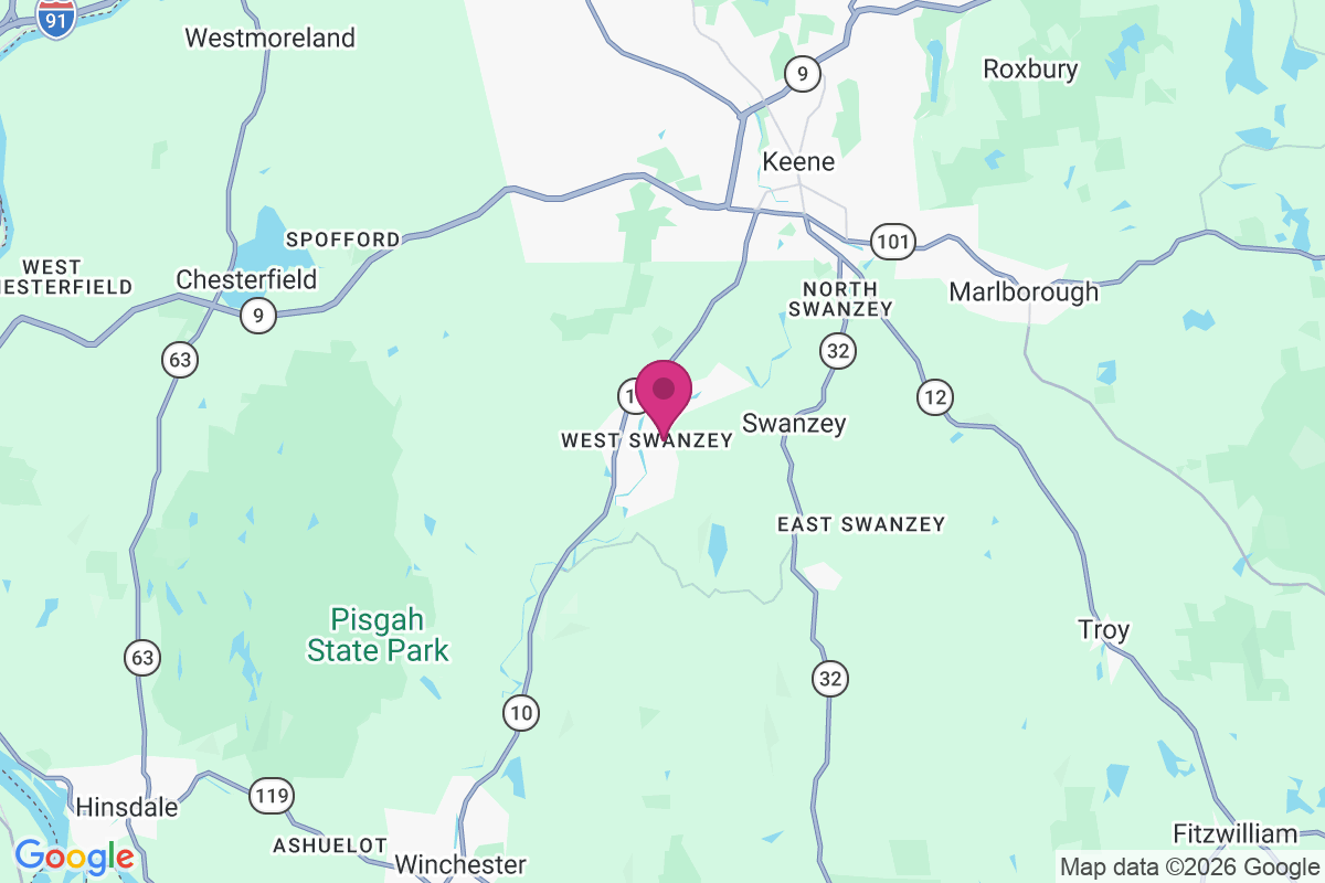 Carte de West Swanzey