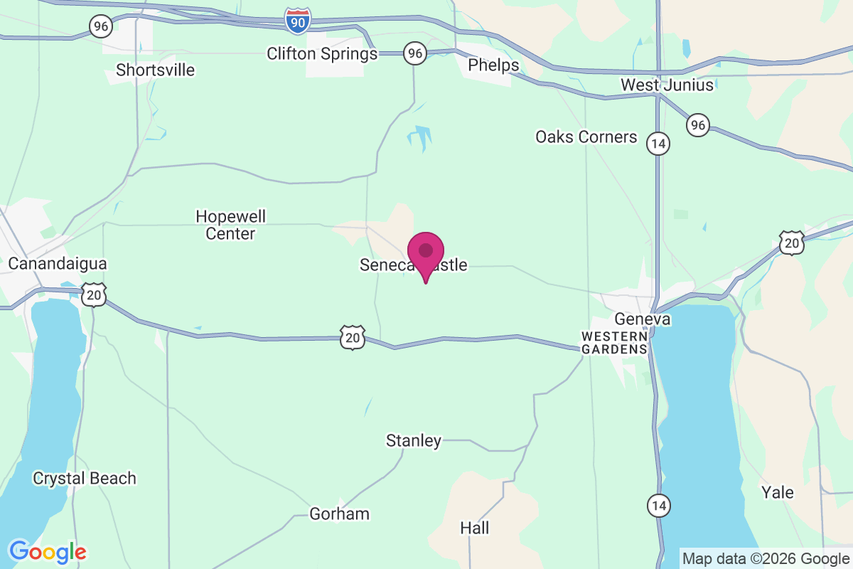 Carte de Seneca Castle