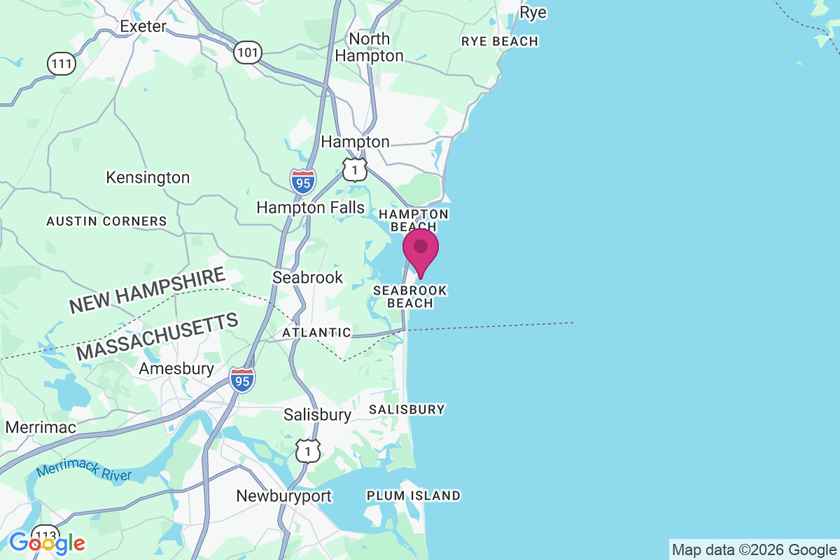 Carte de Hampton Beach State Recreational Vehicle Park