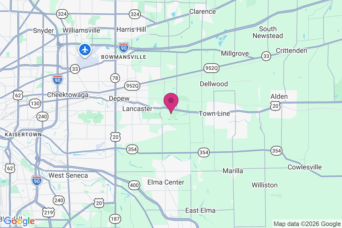 Carte de East Lancaster