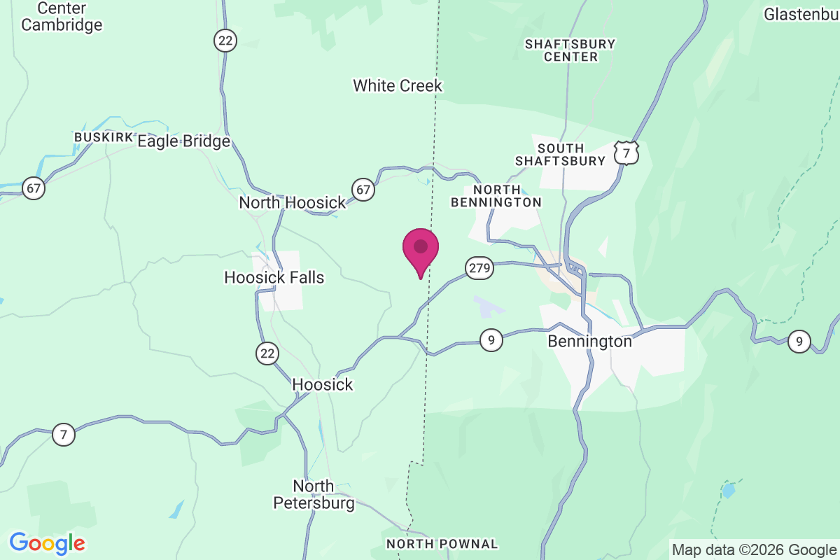Carte de East Hoosick
