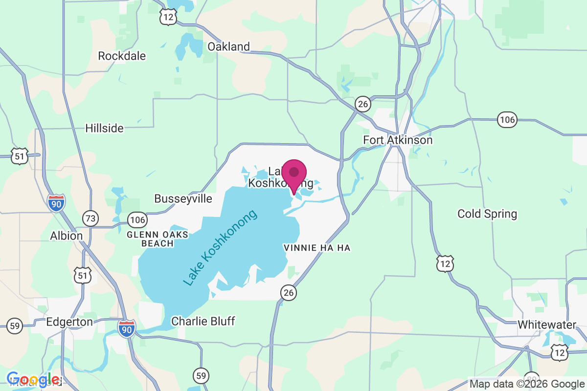 Carte de Lake Koshkonong