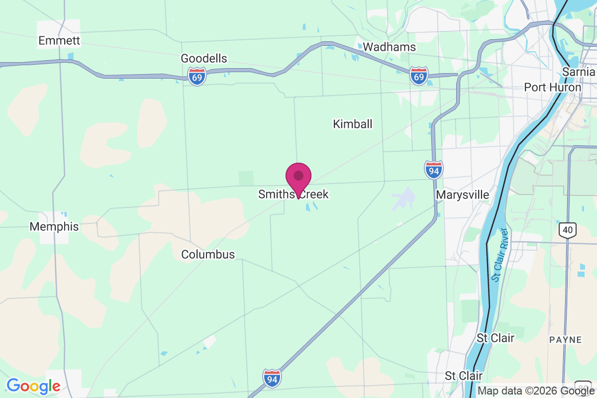 Carte de Smiths Creek