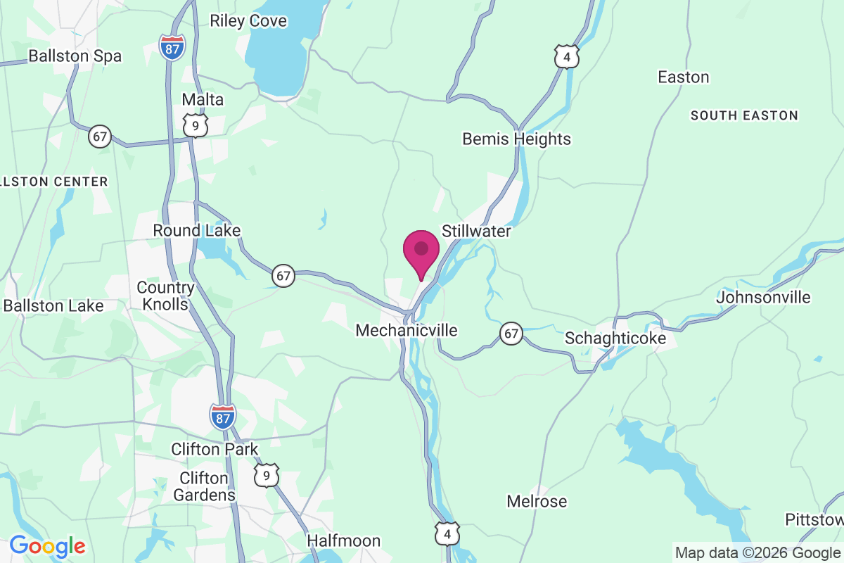Carte de East Saratoga Junciton