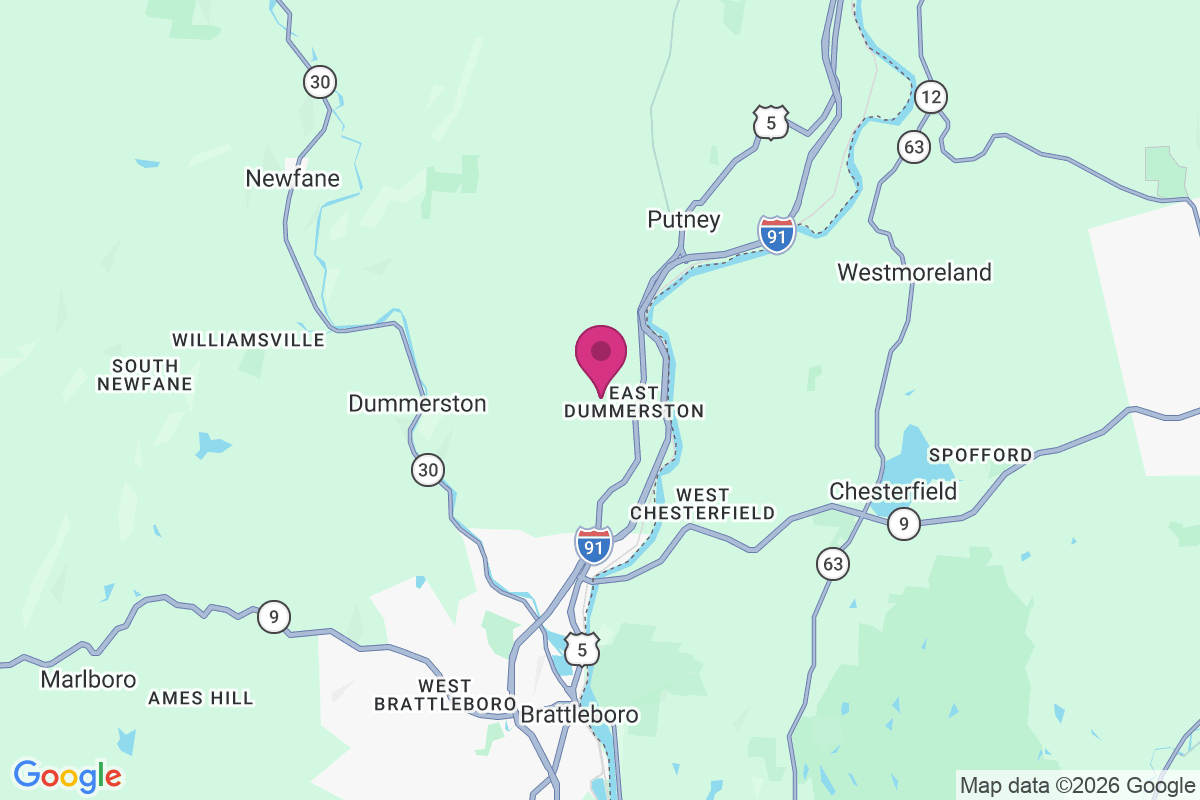 Carte de East Dummerston