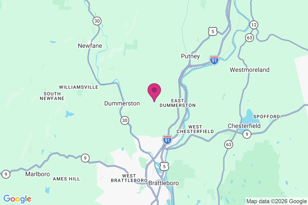Carte de Dummerston Center