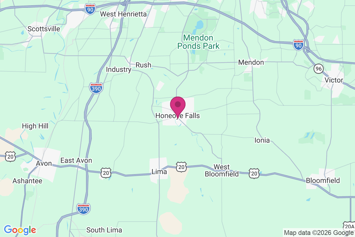 Carte de Honeoye Falls