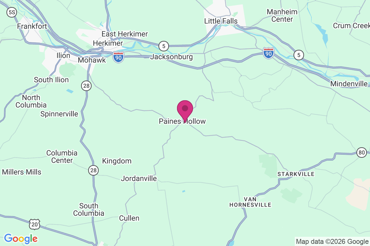 Carte de Paines Hollow