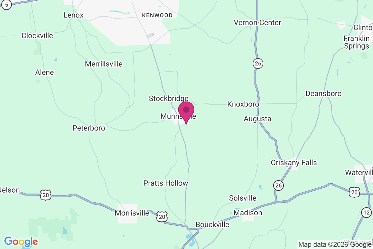 Carte de Munnsville