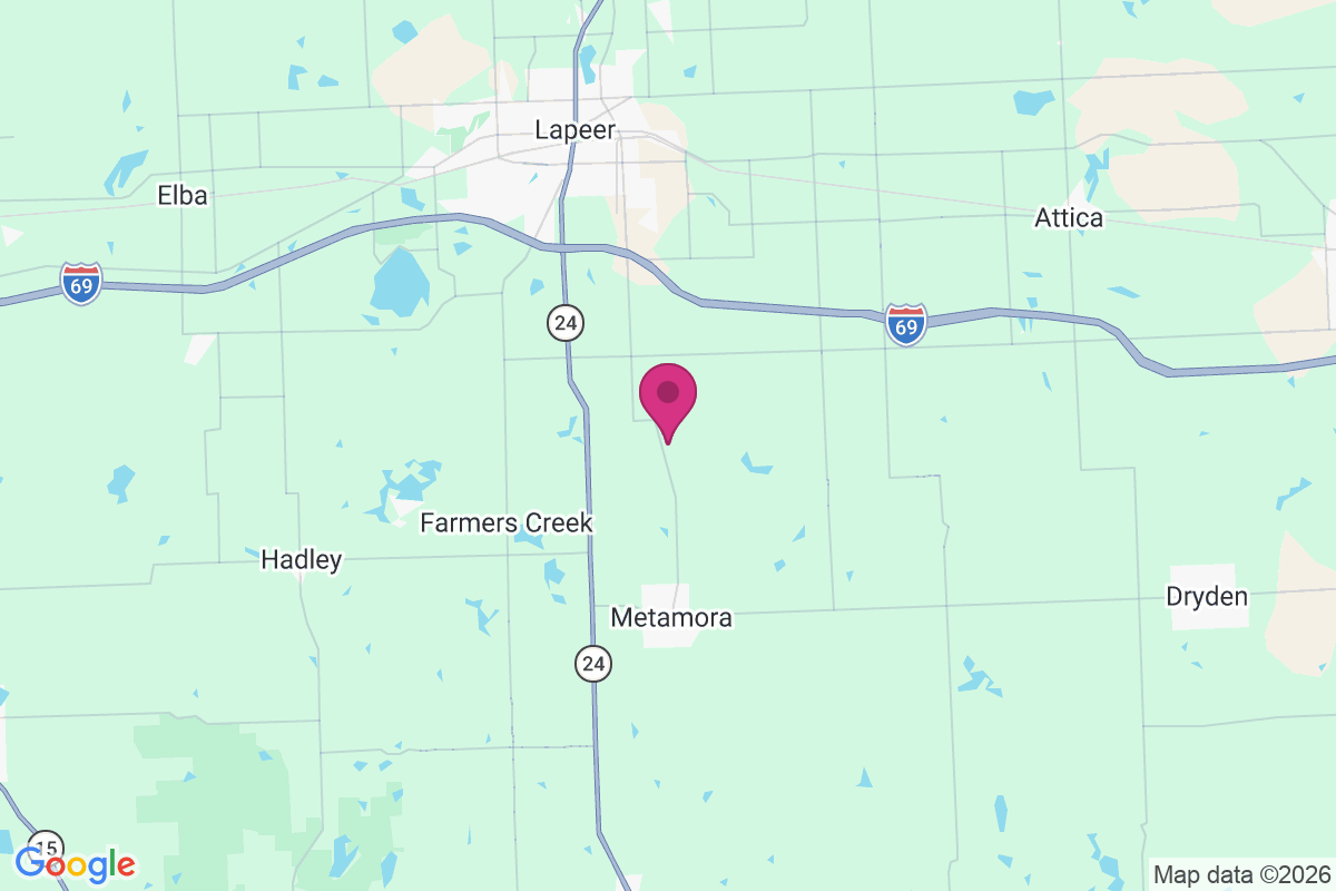Carte de Hunters Creek