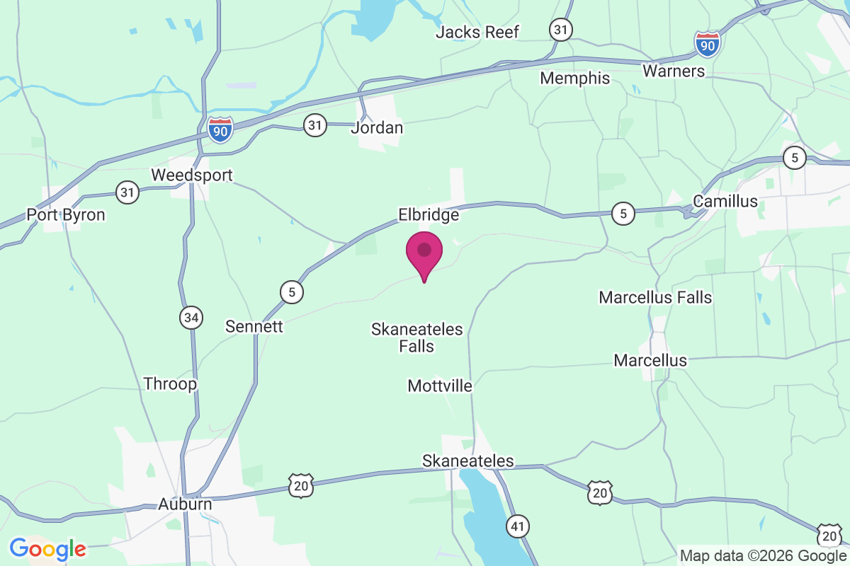 Carte de Skaneateles Junction