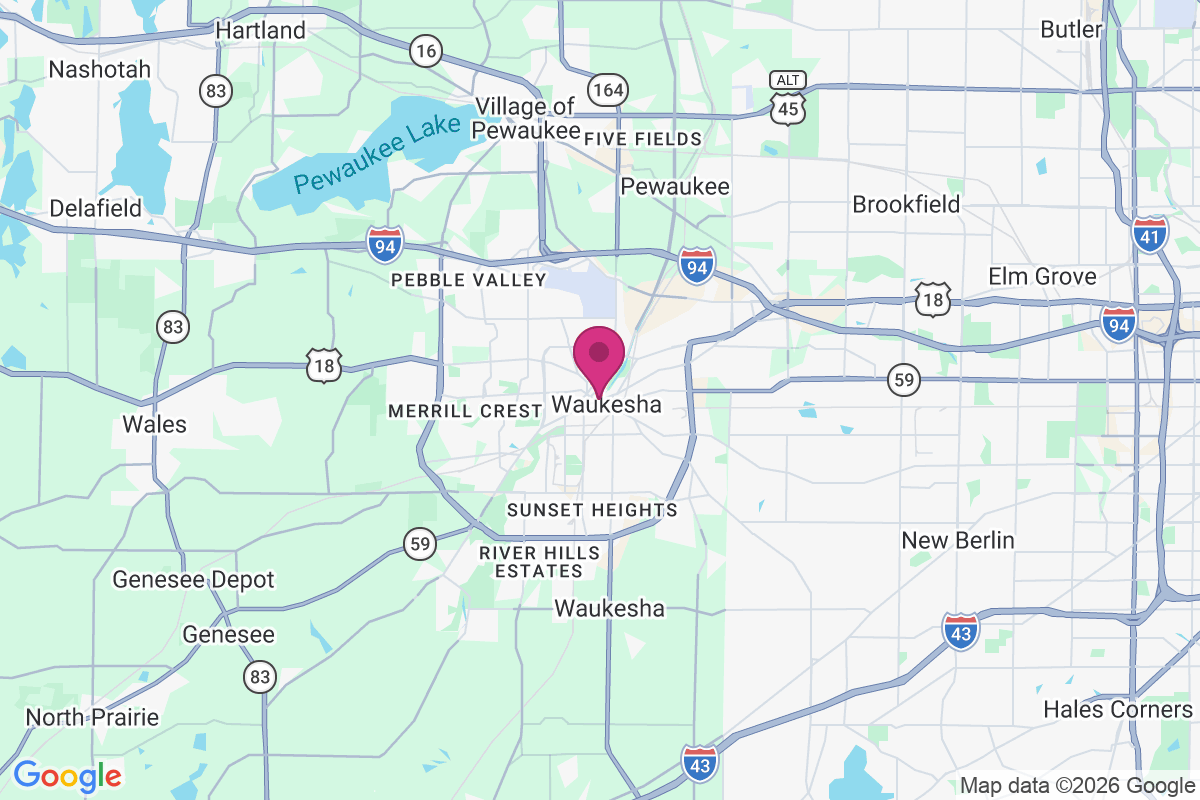 Carte de Waukesha