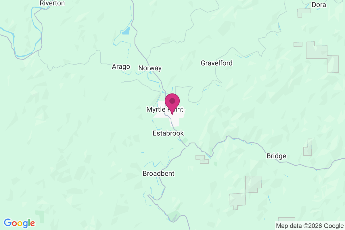 Carte de Myrtle Point