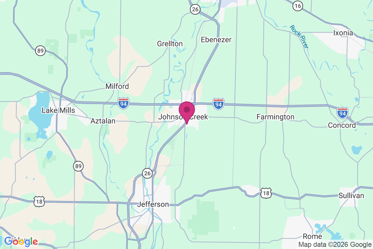 Carte de Johnson Creek
