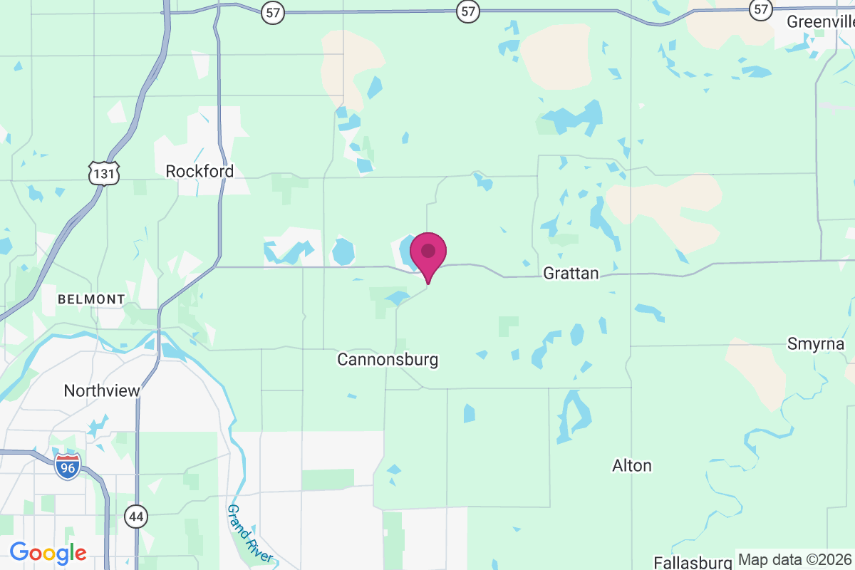 Carte de Bostwick Lake