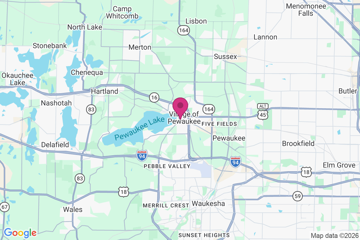 Carte de Pewaukee