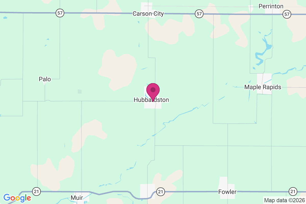 Carte de Hubbardston