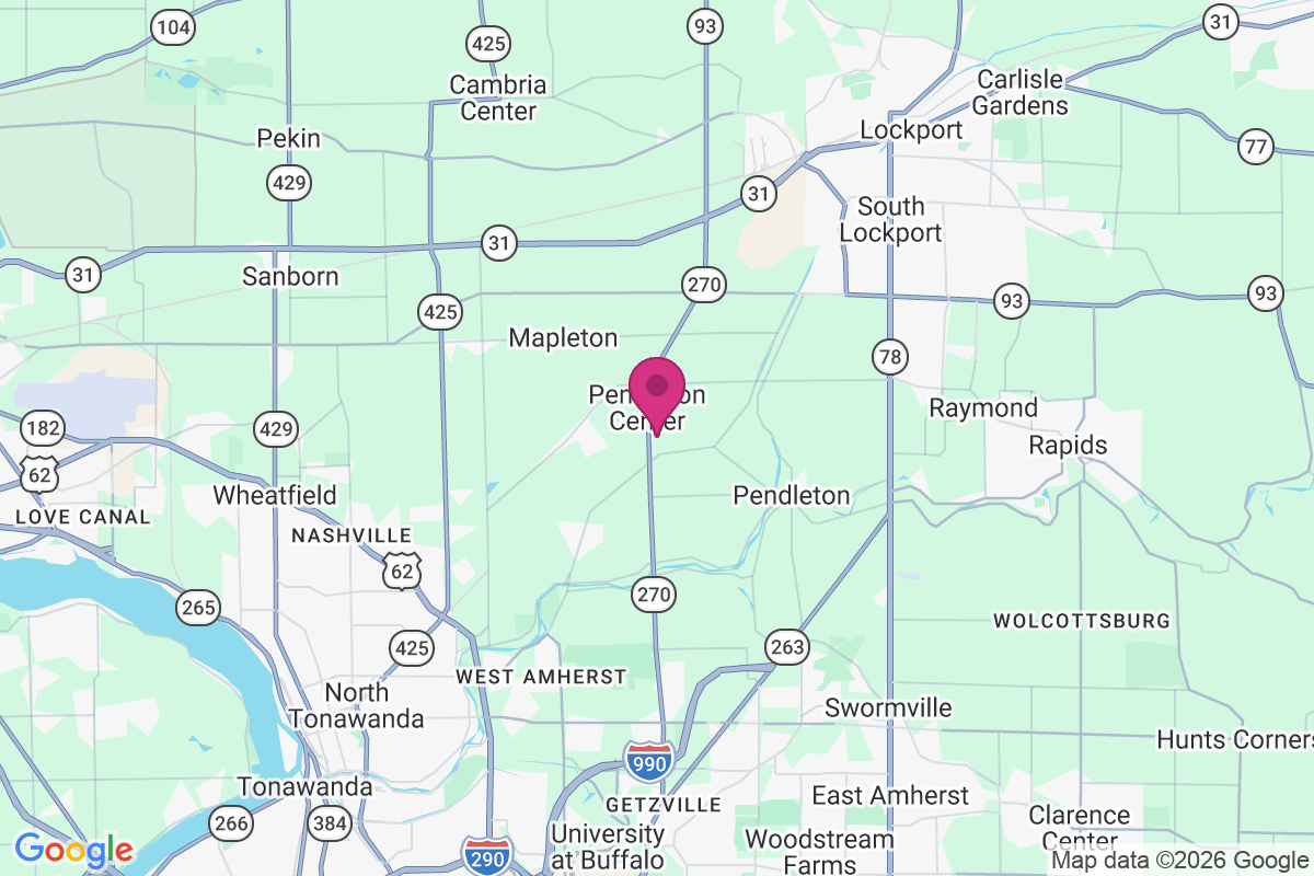 Carte de Pendleton Center