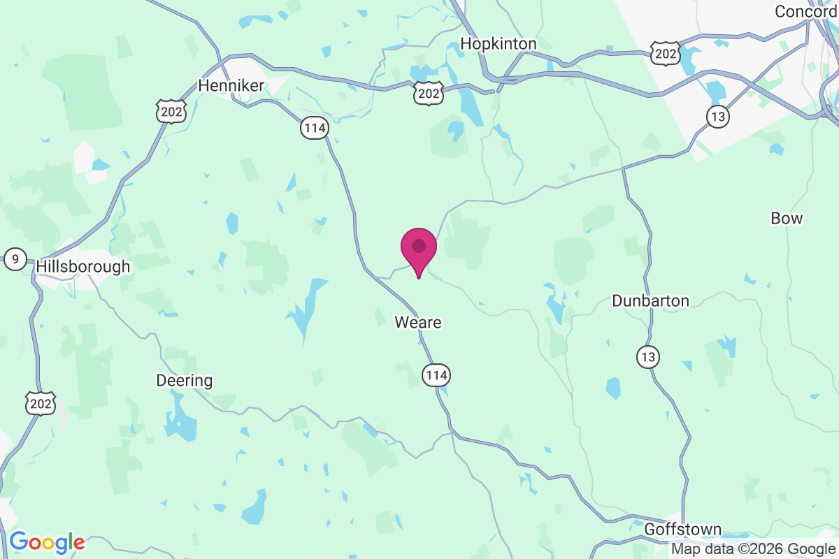 Carte de North Weare