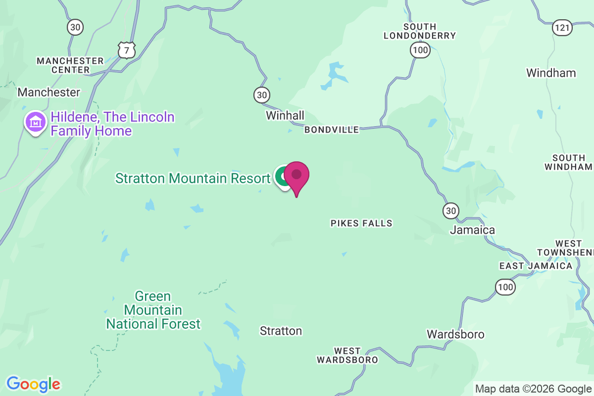 Carte de Stratton Mountain