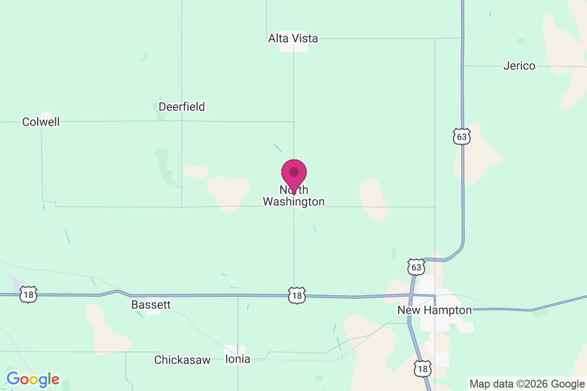 Carte de North Washington