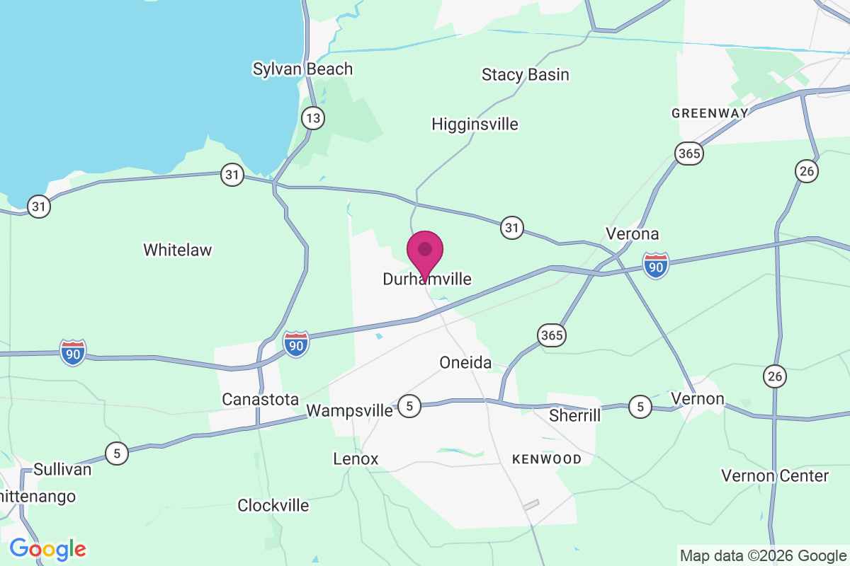 Carte de Durhamville