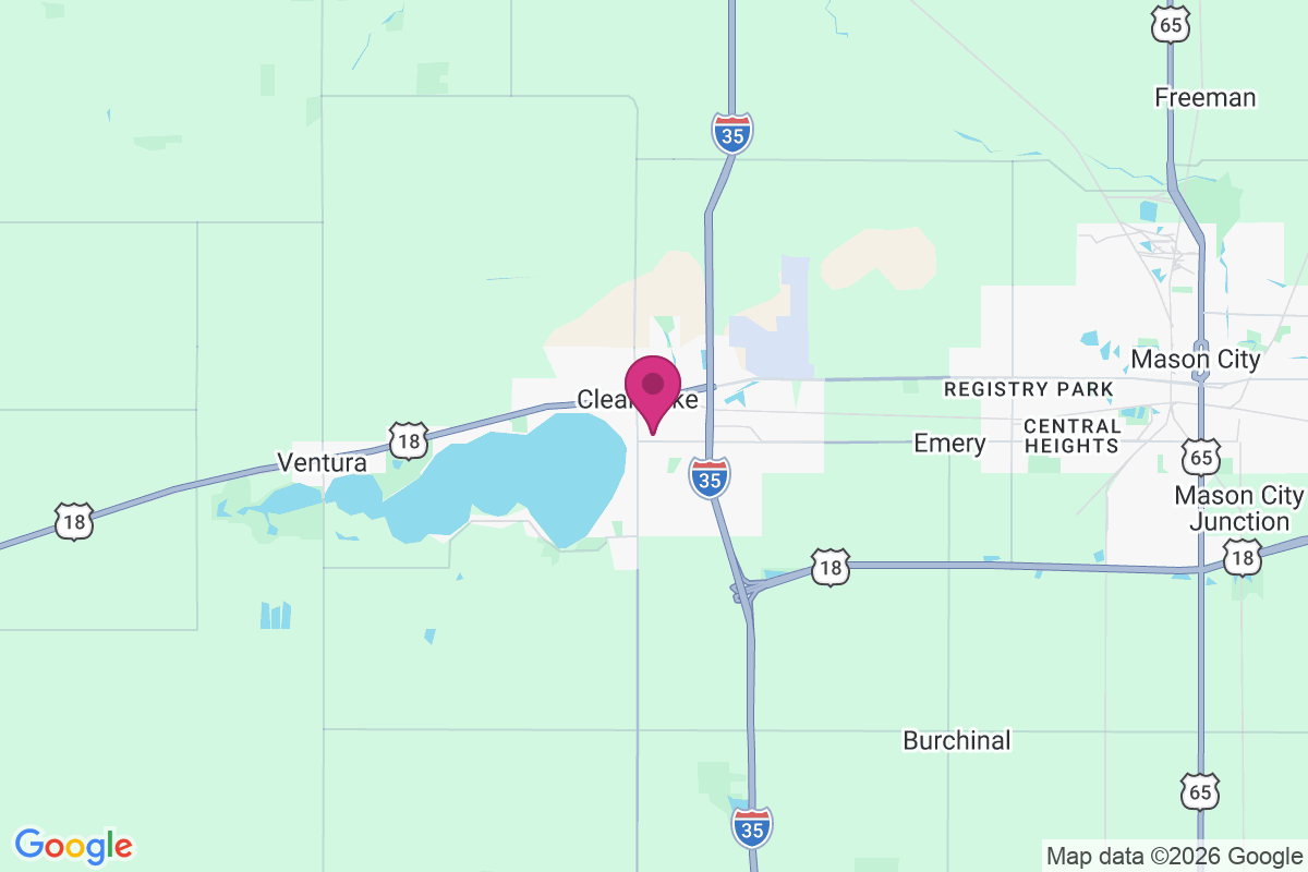 Carte de Clear Lake