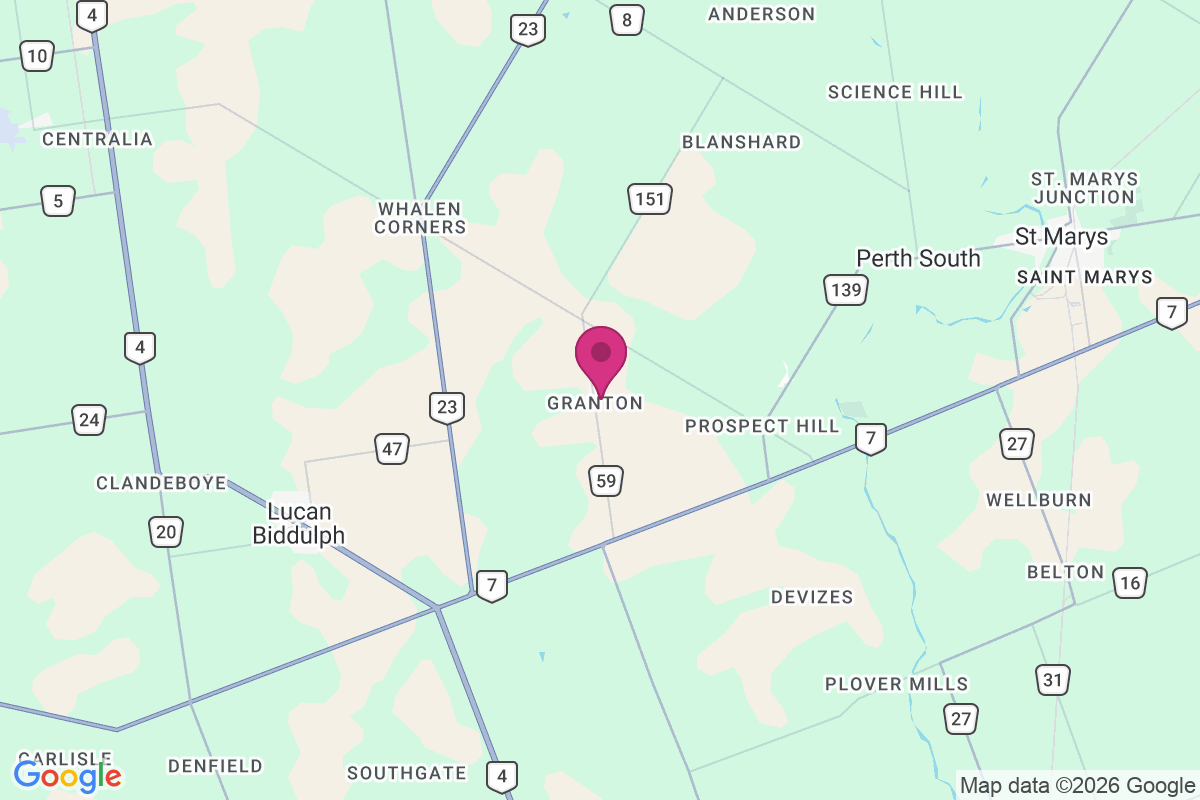 Carte de Thorndale