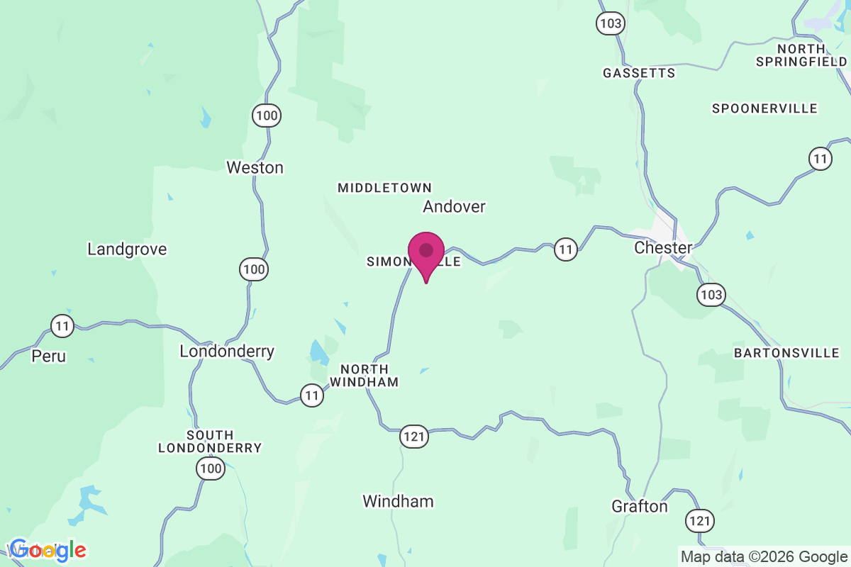 Carte de Simonsville