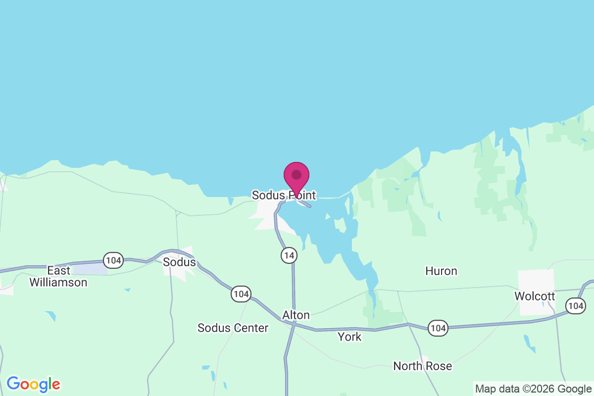 Carte de Sodus Point