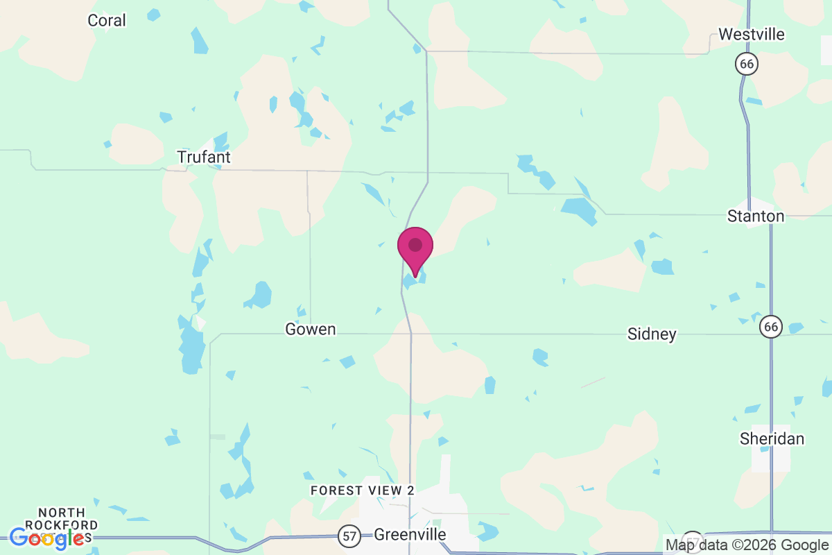 Carte de Turk Lake