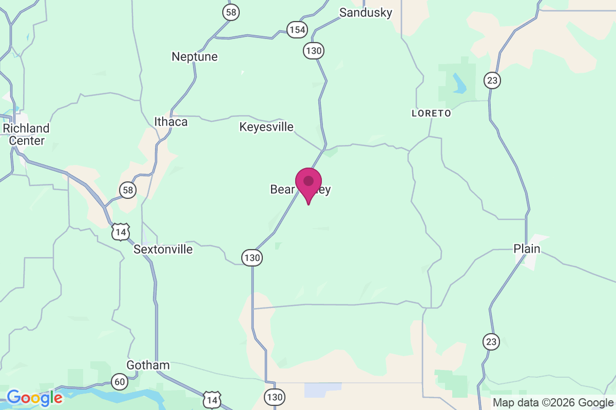 Carte de Bear Valley