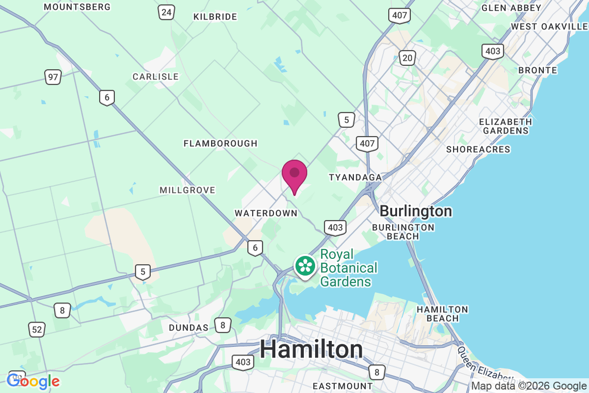 Carte de Waterdown