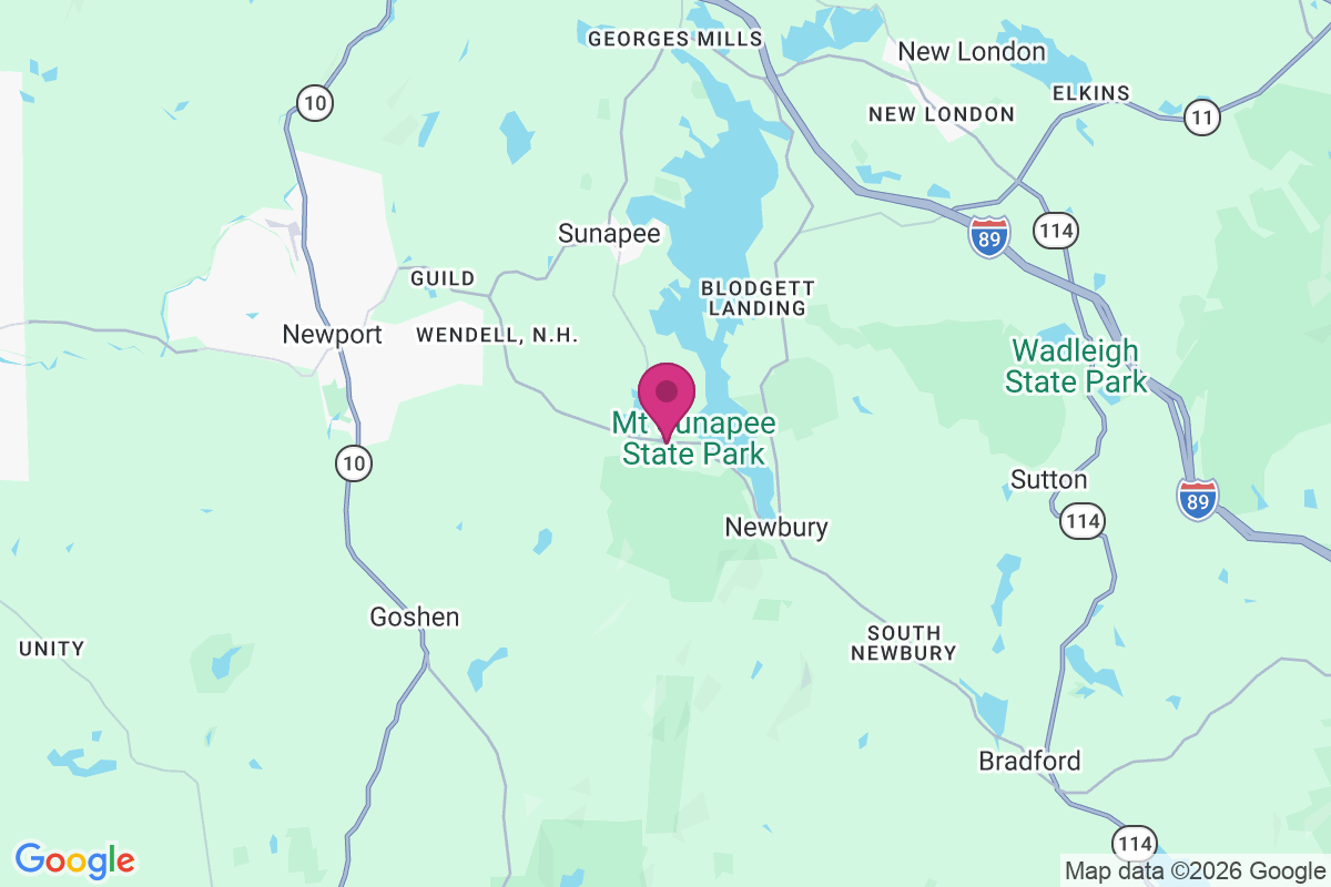 Carte de Mount Sunapee