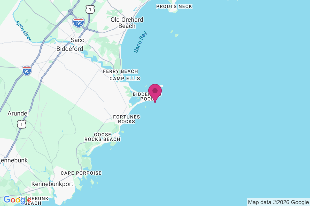 Carte de Biddeford Pool