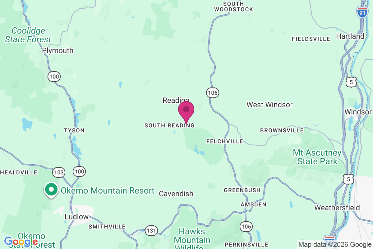 Carte de South Reading