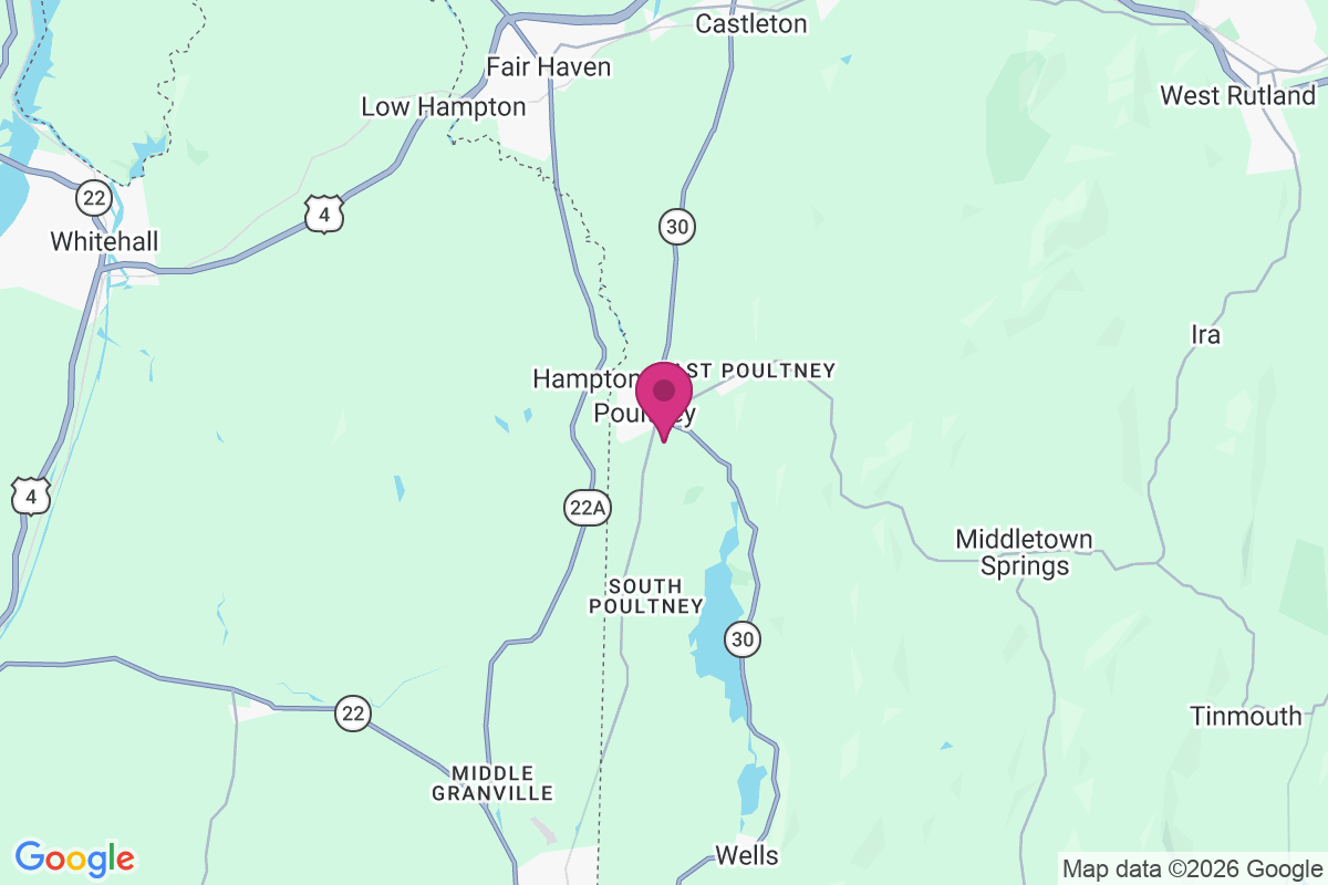 Carte de Poultney