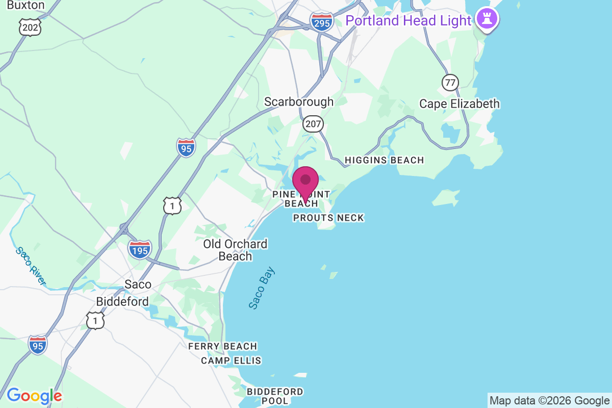 Carte de Pine Point Beach